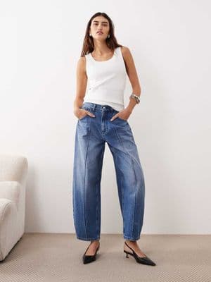 ARRANGE Clover front seam detail jeans