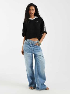 adidas Originals crochet polo