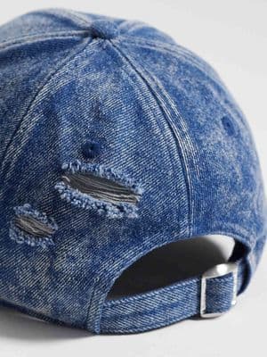 New Era LA Dodgers 9forty acid wash denim cap