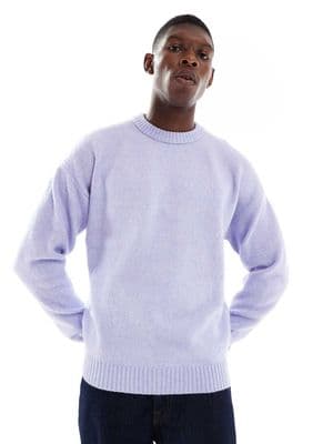 Jack & Jones oversized fluffy crew neck sweater