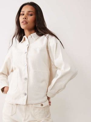 JDY boxy denim jacket