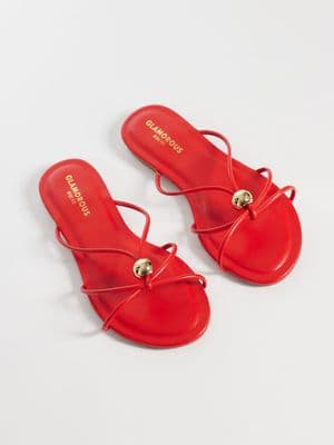 Glamorous Wide Fit flat sandals
