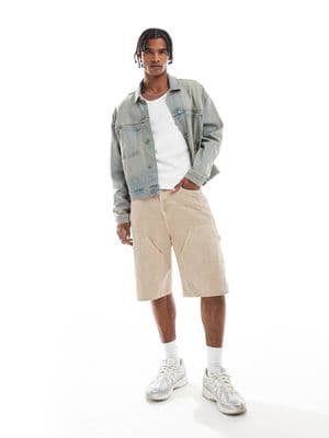 Hollister boxy fit denim jacket