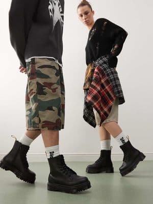 Dr Martens unisex Vegan Jadon II mono boots