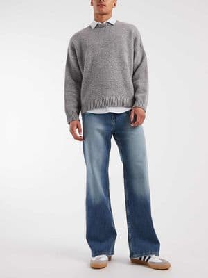 Hollister super baggy 5 pocket jeans