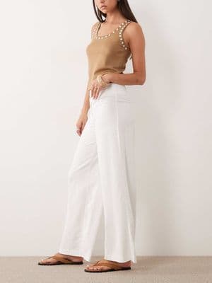 Mango Teen straight pants