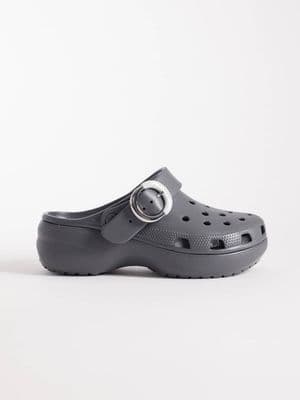 Crocs Classic Platform Buckle Clogs