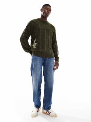 JJ Rebel cable knit sweater