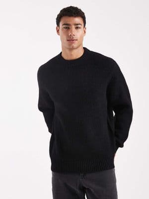 Jack & Jones oversize thick rib knit sweater