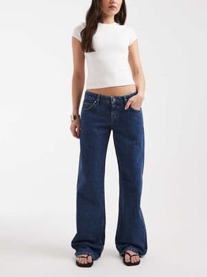 Cotton On low rise straight jeans