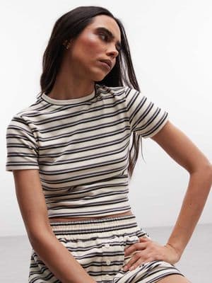 Cernucci soft touch crop top