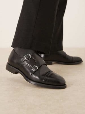 Mango 100% leather brogues