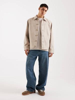 Jack & Jones faux suede jacket
