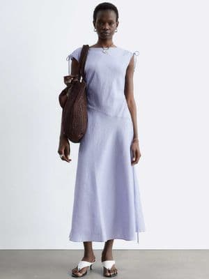 & Other Stories linen midi dress