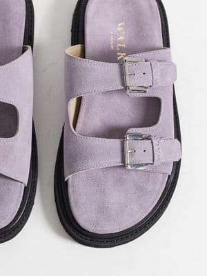 Walk London Budapest double strap sandals