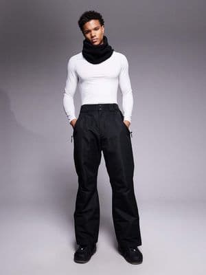 Threadbare ski pants