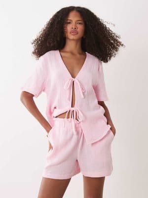 JDY cheesecloth shorts