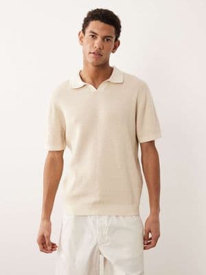 Jack & Jones Premium split neck knit top