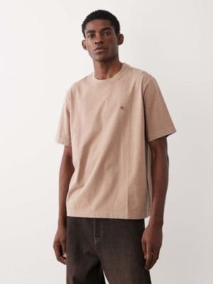 Abercrombie & Fitch icon logo premium heavyweight t-shirt