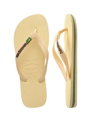 Havaianas brazil logo flip flops