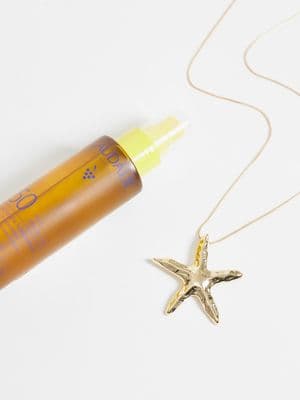 DesignB starfish pendant necklace