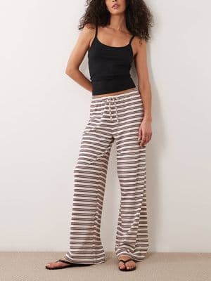 Gina Tricot supersoft jersey wide leg pants