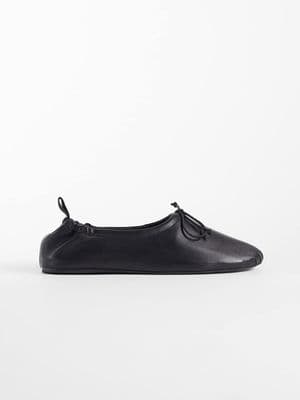 ARKET pure leather ballets flat