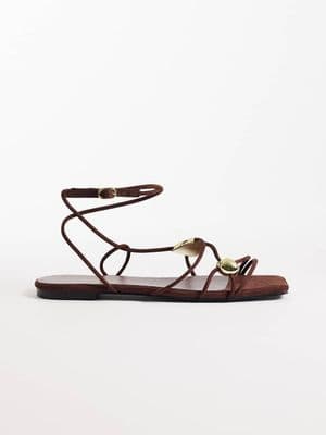 Glamorous flat sandals