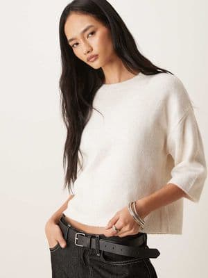 JDY short sleeve knit sweater