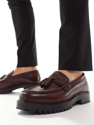 Walk London Sean tassel loafers