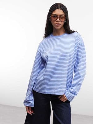 Monki oversized long sleeve T-shirt