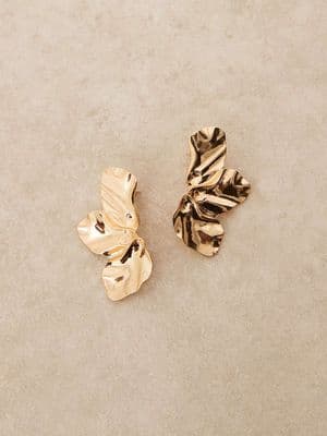 DesignB London flower stud earrings