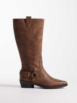 Glamorous western knee boots