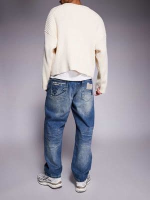 Aape by A Bathing Ape loose fit denim jeans