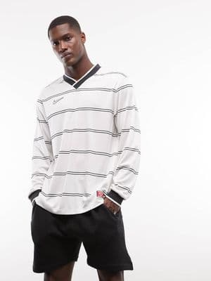 Nike Soccer striped jersey
