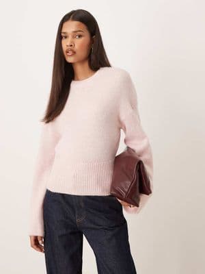 Gina Tricot wide sleeve knit sweater