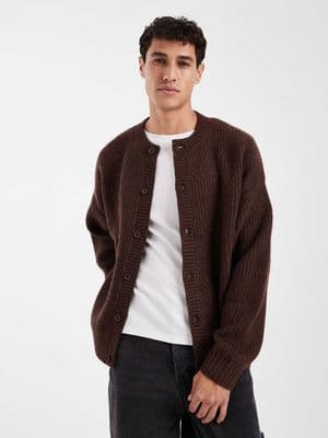 Jack & Jones crew neck cardigan