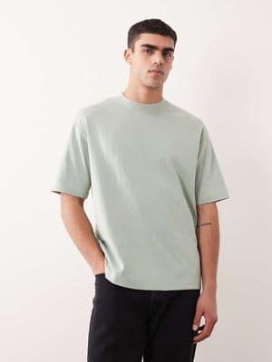 Selected heavyweight oversized T-shirt