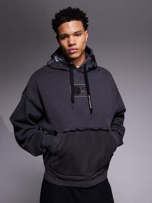 Aape by A Bathing Ape oversized pullover hoodie
