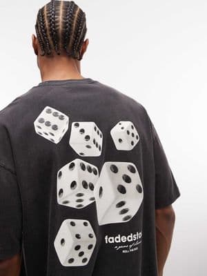 Faded Store logo t-shirt
