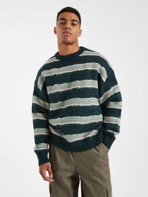Cotton On box fit fuzzy crew knit