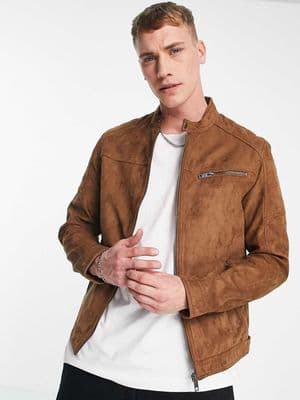 Jack & Jones Essentials biker jacket