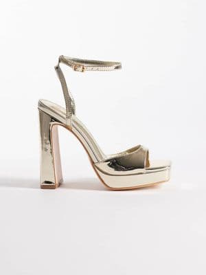 Public Desire Resist platform heeled sandals