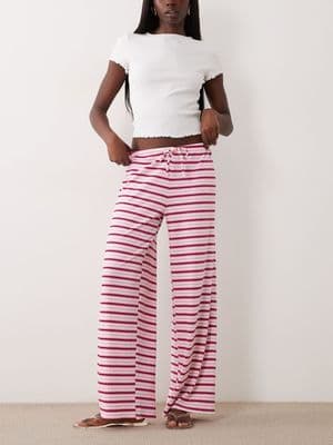 Gina Tricot supersoft jersey wide leg pants