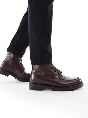 schuh Darcy chunky lace up boots