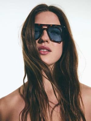 Bershka Blue lens sunglasses