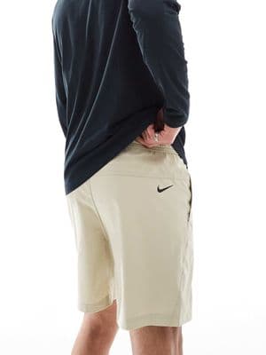 Nike Training blurred swoosh graphic 7 inch shorts