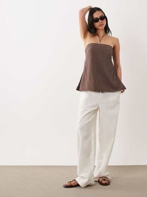 Abercrombie & Fitch longline bandeau top