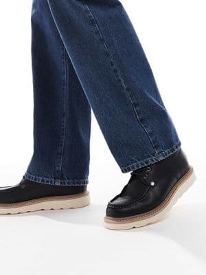 Jack & Jones PU moc boots