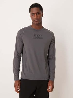 Abercrombie & Fitch YPB workout long sleeve top